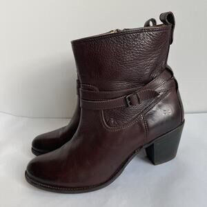 Frye Women's Ankle Boots in Dark Brown